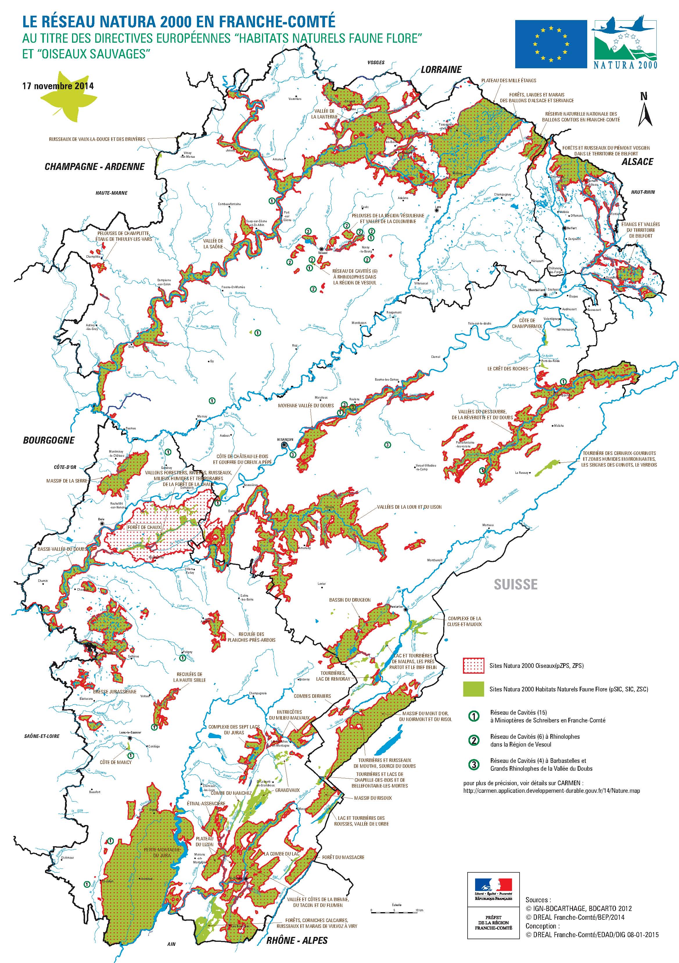 Natura 2000 le plus grand réseau européen de sites protégés La