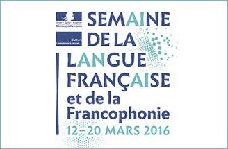 Culture -21e édition de la semaine de la langue française et de la francophonie