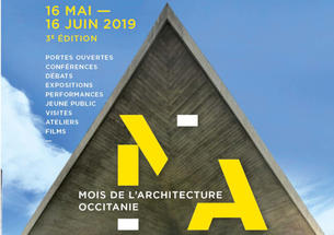 Visuel  Mois de l’architecture en Occitanie