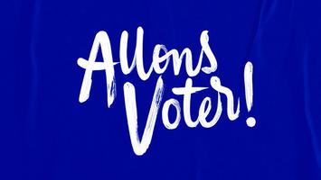 image "allons voter"