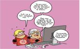 Infographie sur la procédure de déclaration en ligne