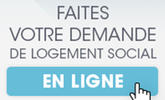 Infographie faites votre demande de logement social en ligne