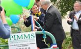 Photo de l'inauguration - découpe du ruban