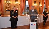 Réception pour le départ de Mme Souliman