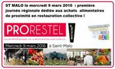 Affiche colloque régional sur l’approvisionnement de proximité en Bretagne