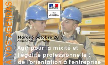 Agir pour la mixité et l'égalité professionnelle : de l'orientation à l'entreprise