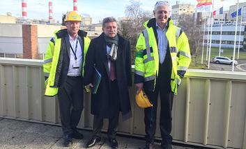 Agro-alimentaire - Le préfet visite le site de Lestrem du Groupe Roquette