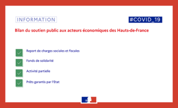 Bilan du soutien public aux acteurs économiques de la région Hauts-de-France au 17/04/2020