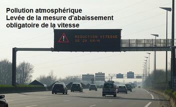Épisode de pollution atmosphérique dans la région Hauts-de-France : levée des mesures de réduction des émissions de polluants