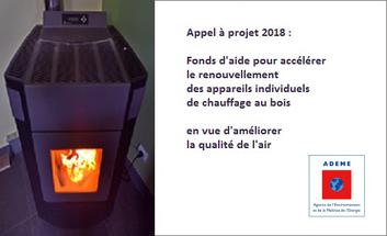 L’appel à projets « Fonds Air » de l’ADEME est reconduit en 2018 et étendu aux appareils au charbon