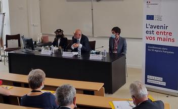 Europe - Laurent Pietraszewski à Sciences Po Lille pour la conférence régionale sur l'avenir de l'Europe 