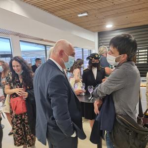 Laurent Pietraszewski à Sciences Po Lille pour la conférence régionale sur l'avenir de l'Europe