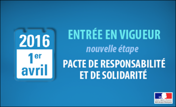 Pacte de responsabilité : nouvelle baisse des cotisations patronales depuis le 1er avril