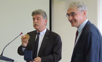 Cérémonie de départ de Bertrand Galtier, directeur général de l'Agence de l'Eau Artois-Picardie