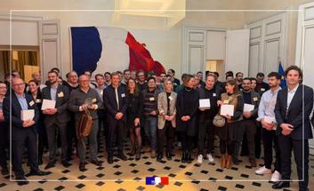 Photos de groupe des lauréats