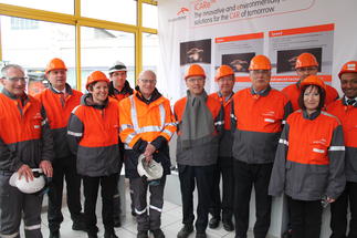  Visite du site lozérien de la SAS Arcelor-Mittal à Saint-Chély d’Apcher dans le cadre de la semaine de l’industrie
