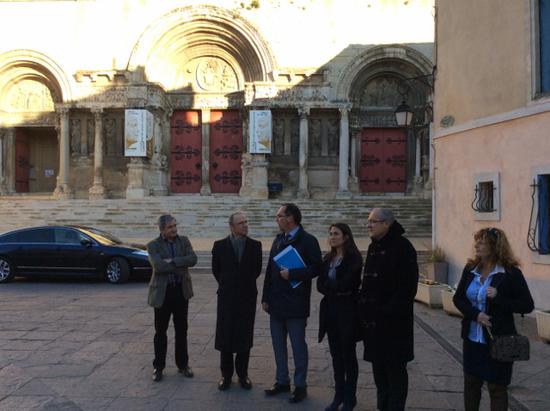 Visite de l’Abbatiale de Saint-Gilles 