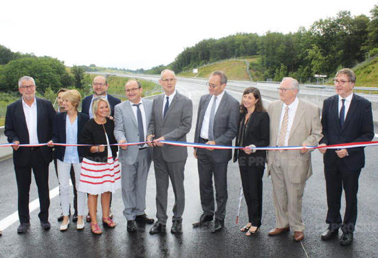 Inauguration de la route nationale 82 entre Balbigny et  Neulise le 6 juillet 2018 [Image58791]