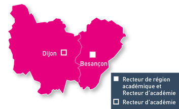 Région académique Bourgogne-Franche-Comté comprenant les académies de Besançon et Dijon [Image9493]
