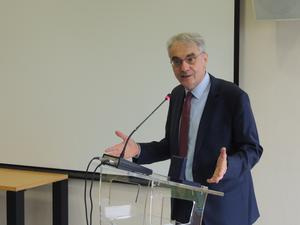Cérémonie de départ de Bertrand Galtier, directeur général de l'Agence de l'Eau Artois-Picardie