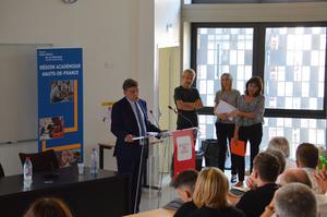 Remise des prix du concours Illustrons la charte de l'éducation à l'égalité filles-garçons
