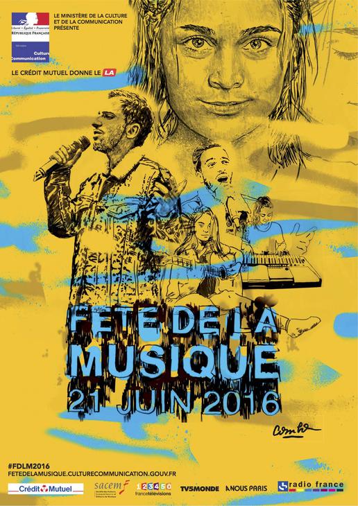 Affiche de la fête de la musique 2016 [Image23255]