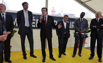 Agroalimentaire - Inauguration de l'exposition "Extraordinaire Banane" à Dunkerque