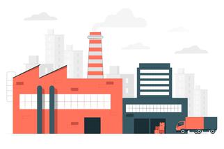 Illustration d'une usine