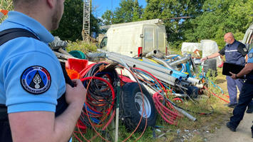 Photo d'une opération sur le terrain 