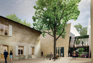 Photo de projection du musée après travaux