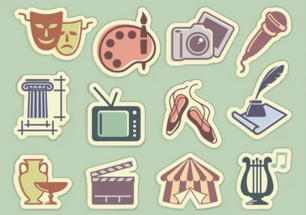 Visuel icones culture