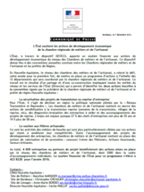 Communiqué de presse
