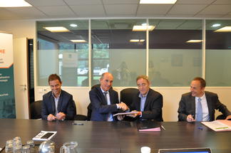 Signature de la convention de partenariat