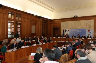 Le 12 janvier : salle Bidou à la préfecture de région à Toulouse