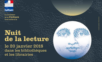 Visuel "Nuit de la lecture 2018"