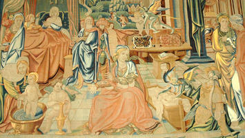 Vitraux d'Auch exposés aux Augustins